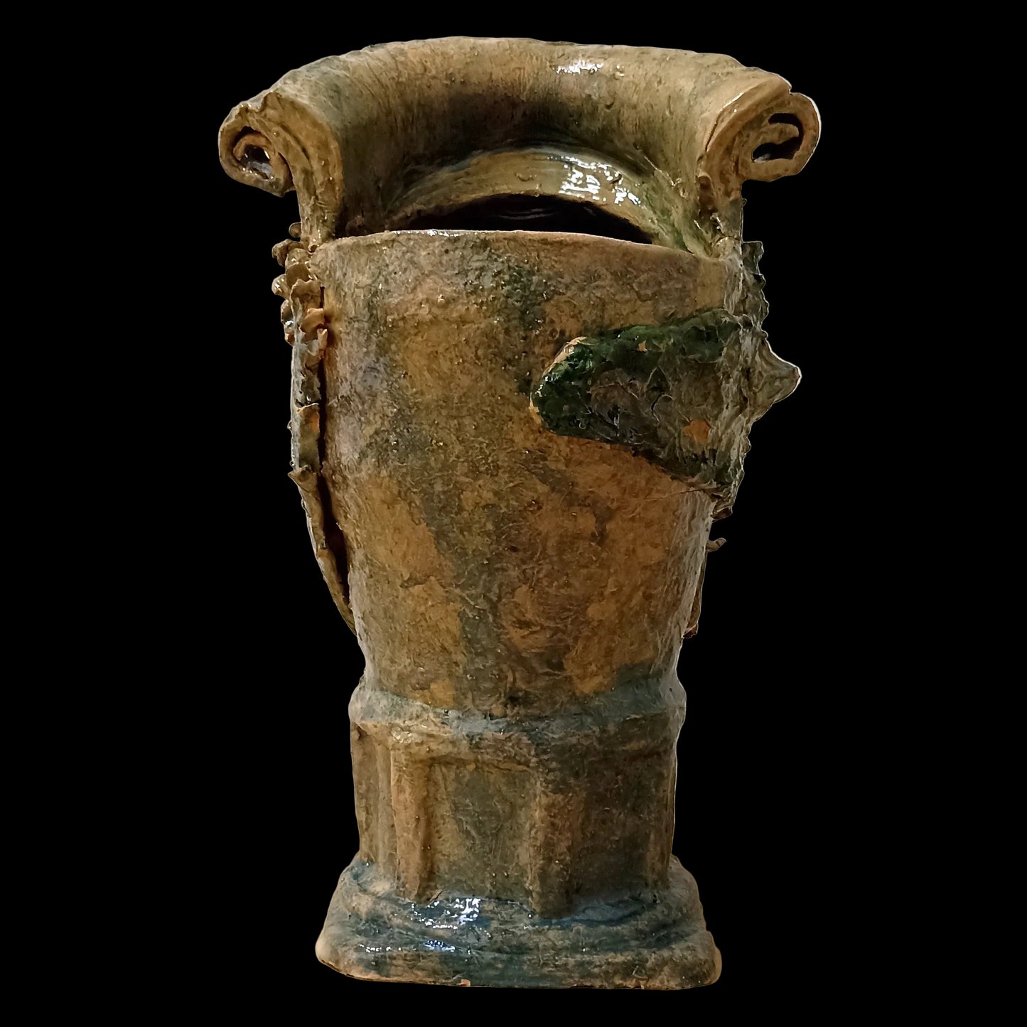 testa siciliana di moro particolare