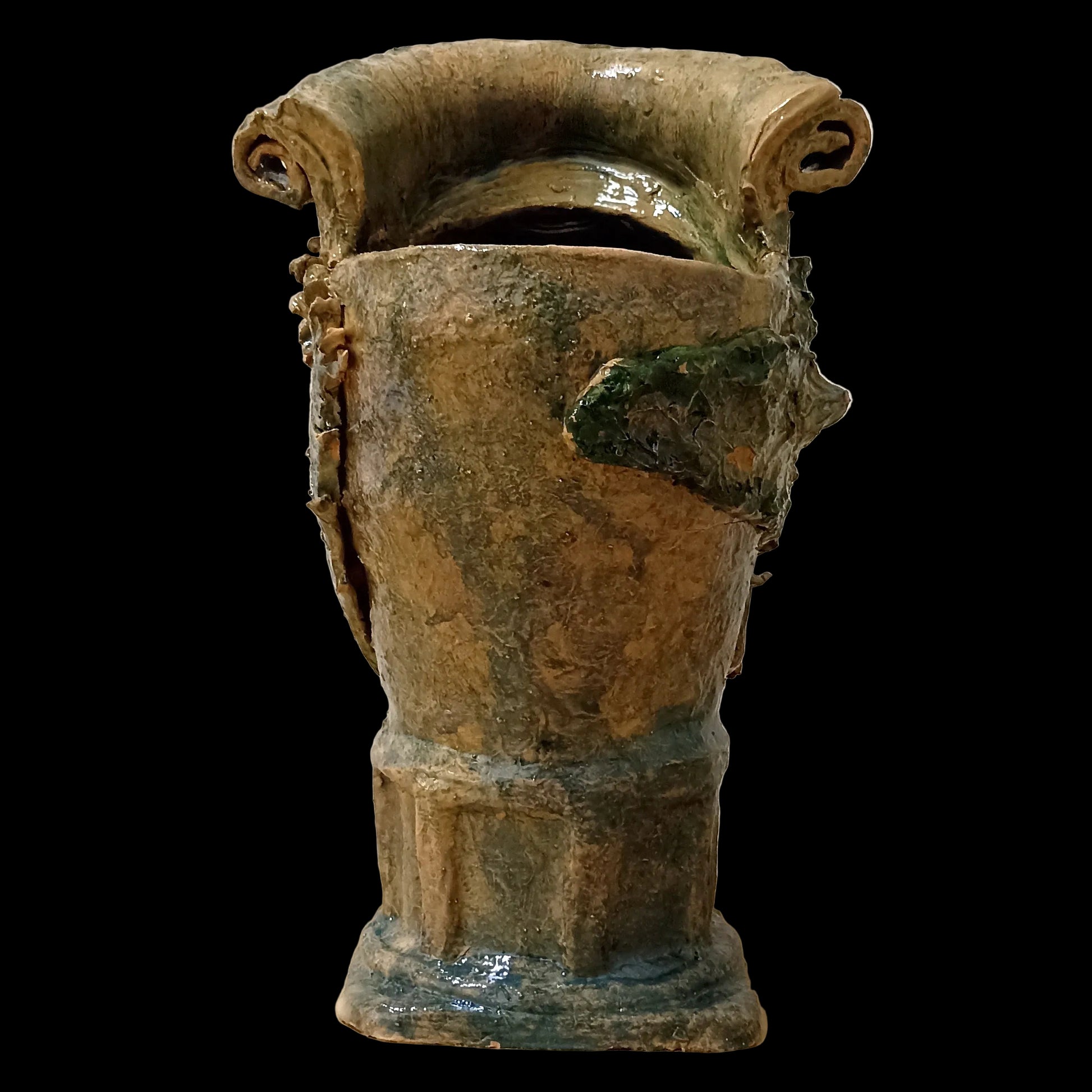 testa siciliana di moro particolare