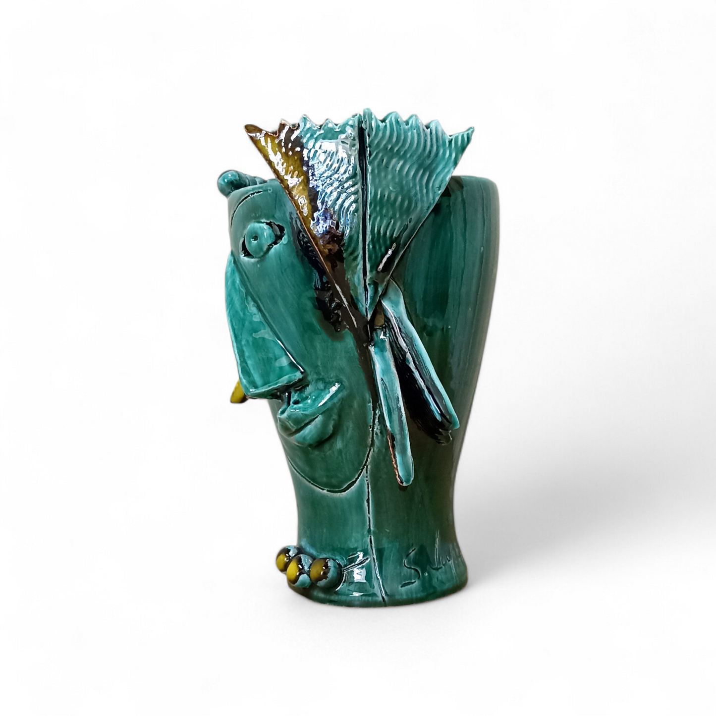 vaso testa di moro contemporanea