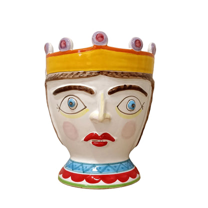 testa regina ceramiche de simone