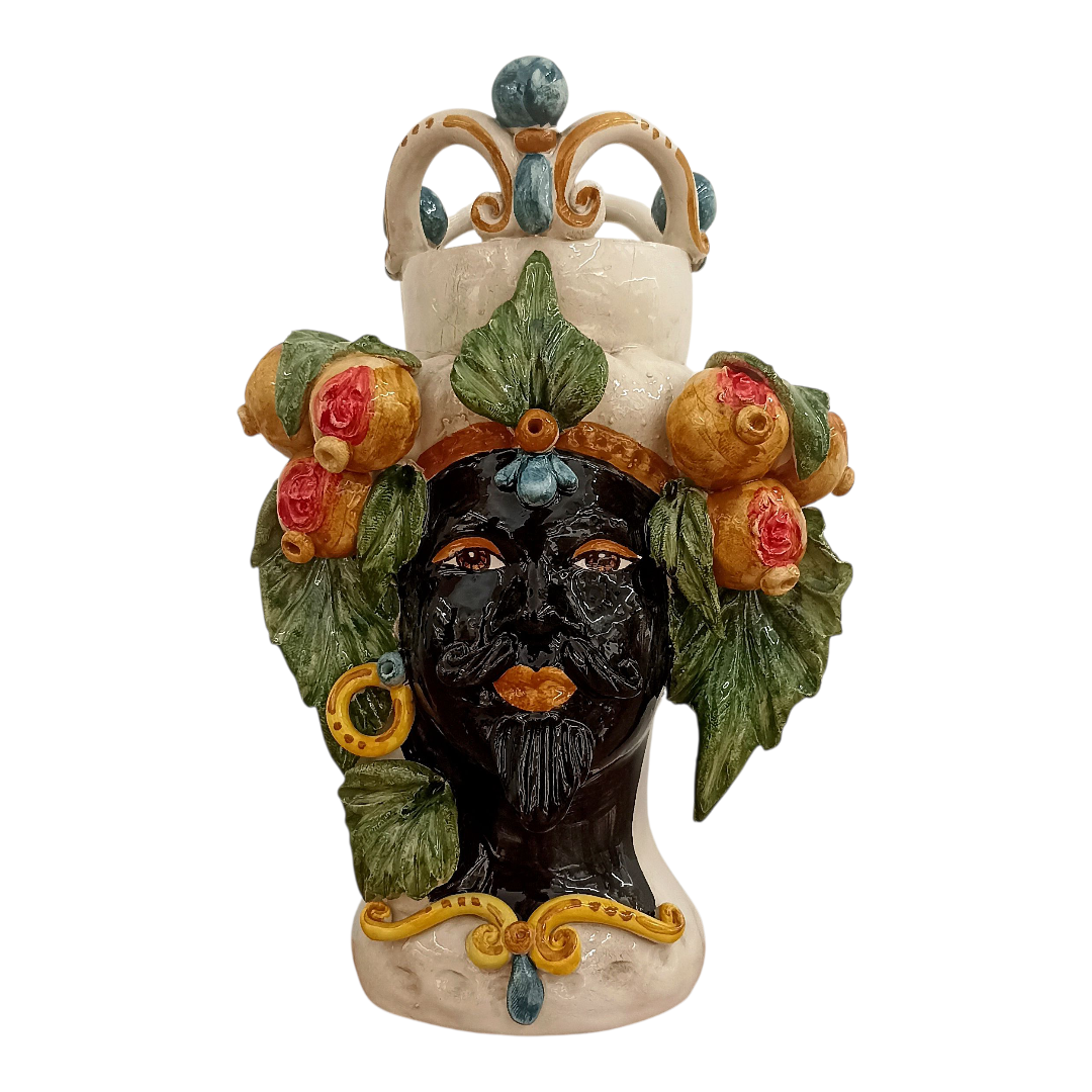 teste ceramica caltagirone