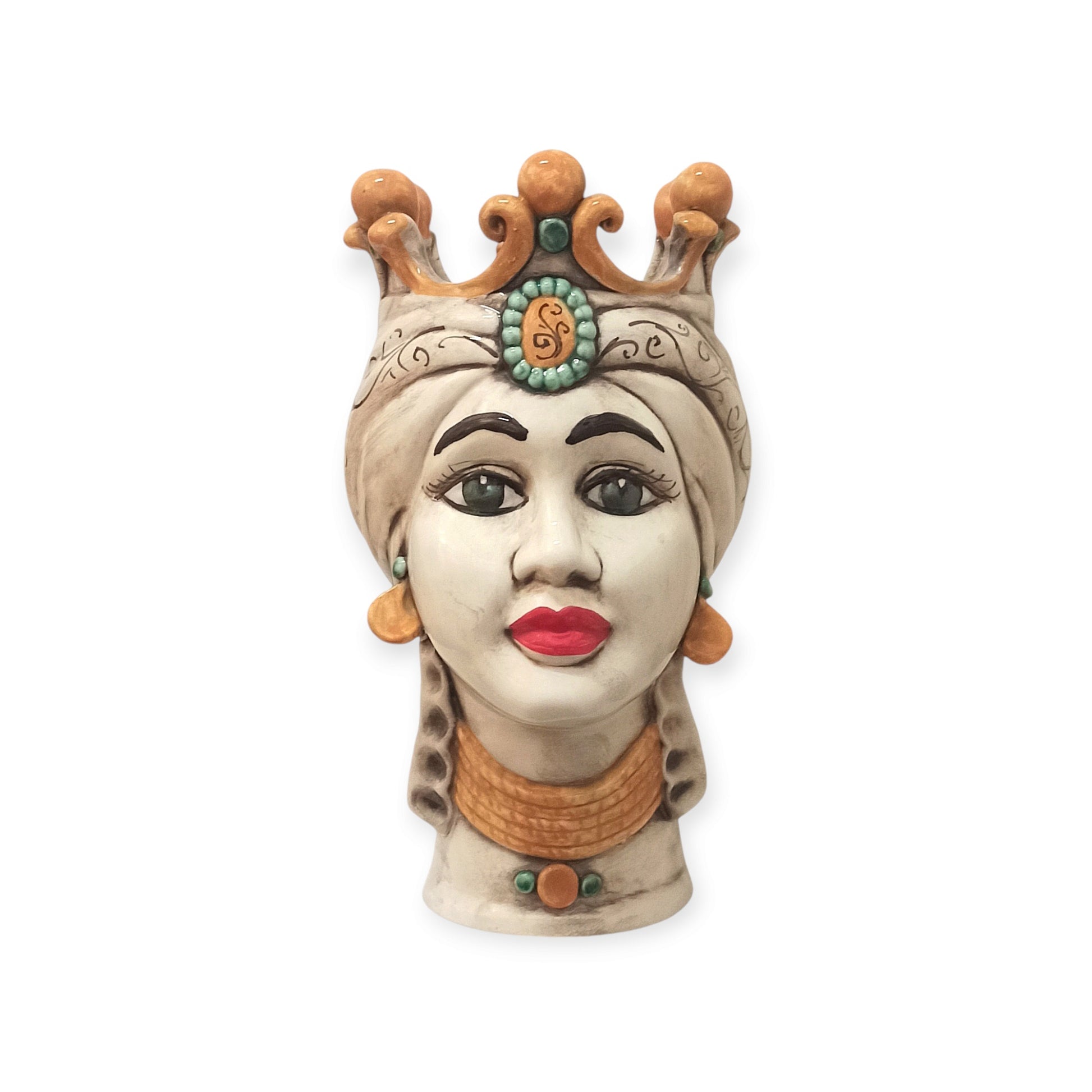 Vendita online ceramiche Caltagirone teste di Moro