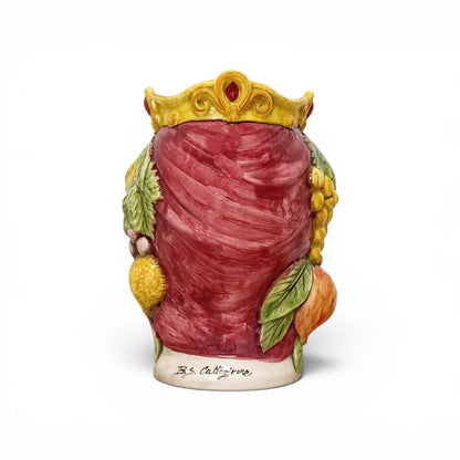 vasi teste di moro in ceramica