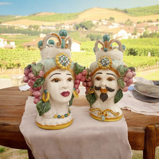 maioliche in ceramica siciliana di caltagirone