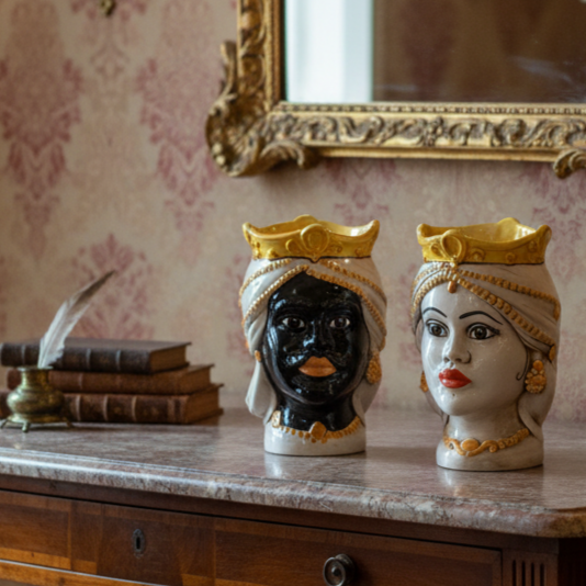 teste siciliane di caltagirone