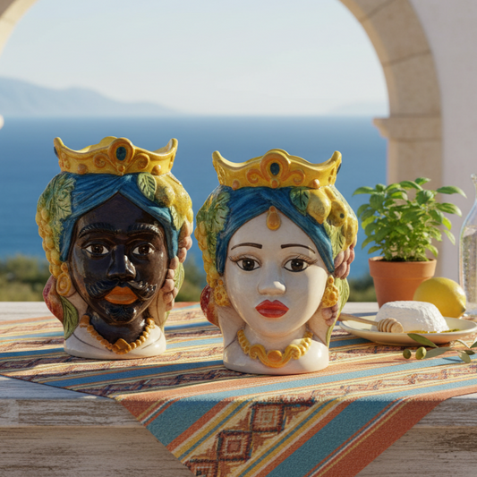 teste siciliane di Caltagirone