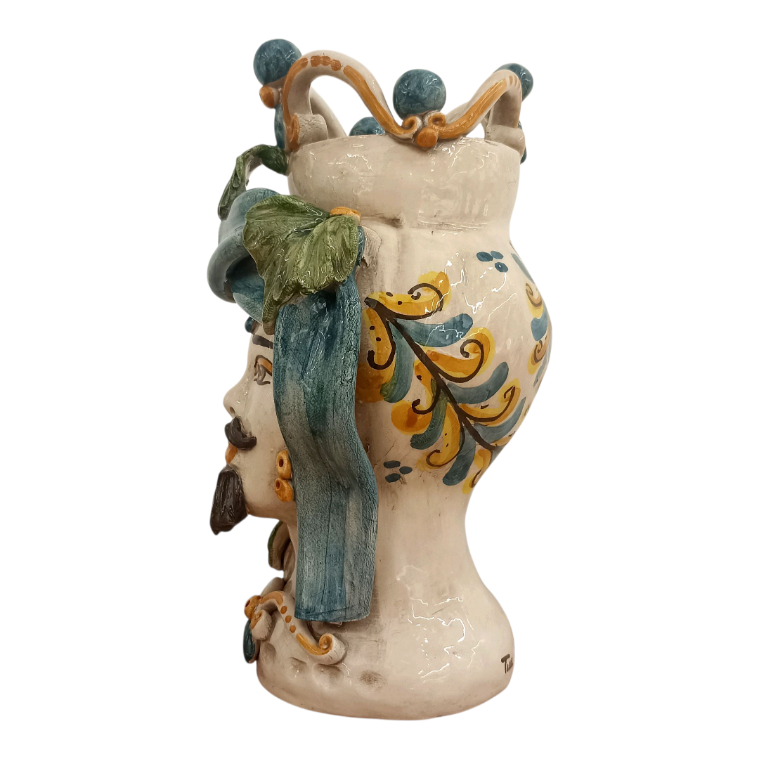 teste maiolica siciliana 