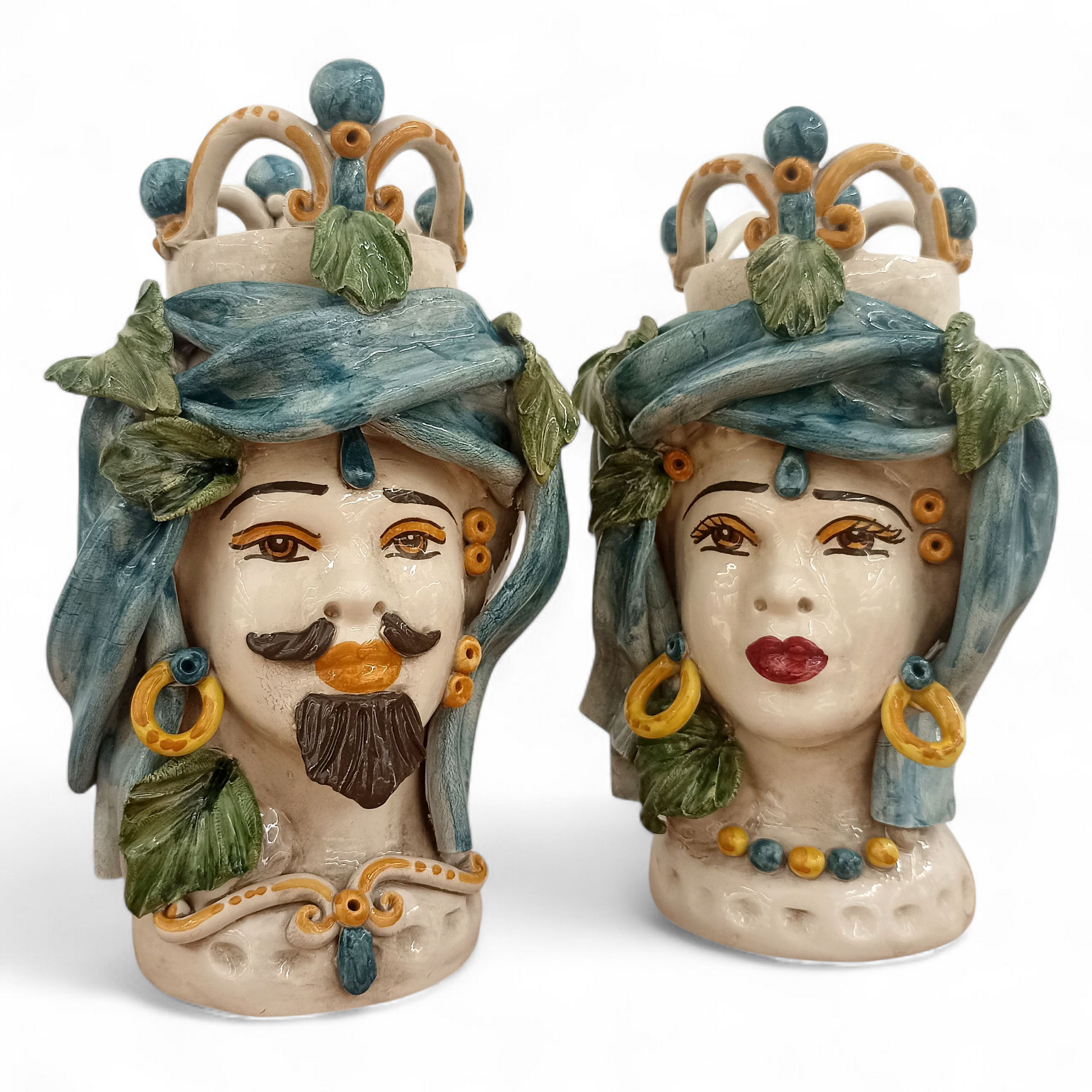 testa di moro in ceramica di sicilia