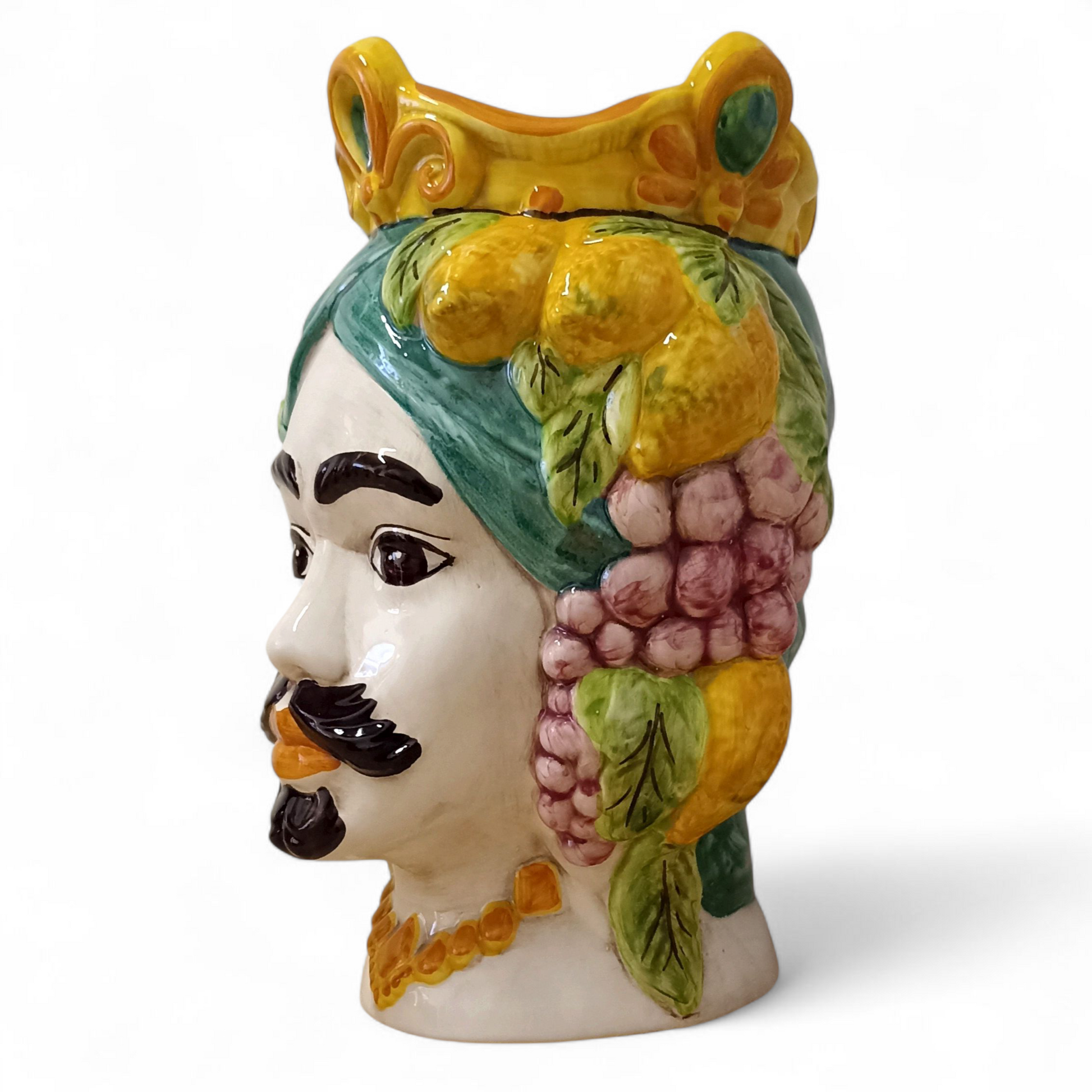 teste maiolica tradizionale siciliana