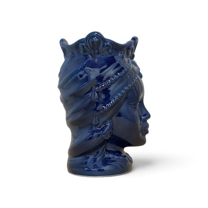 ceramic head made in sicily