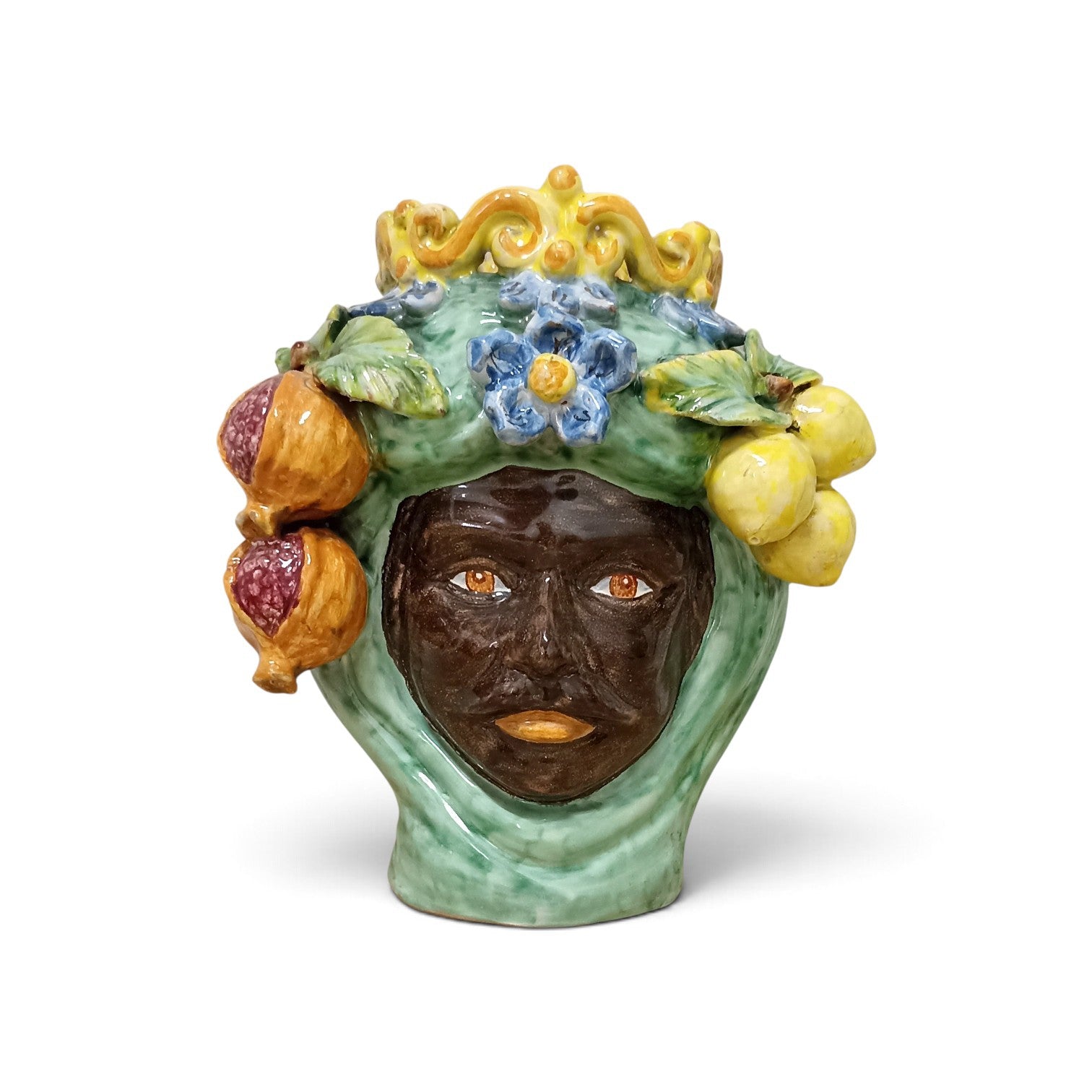 traditional Sicilian Moorish heads