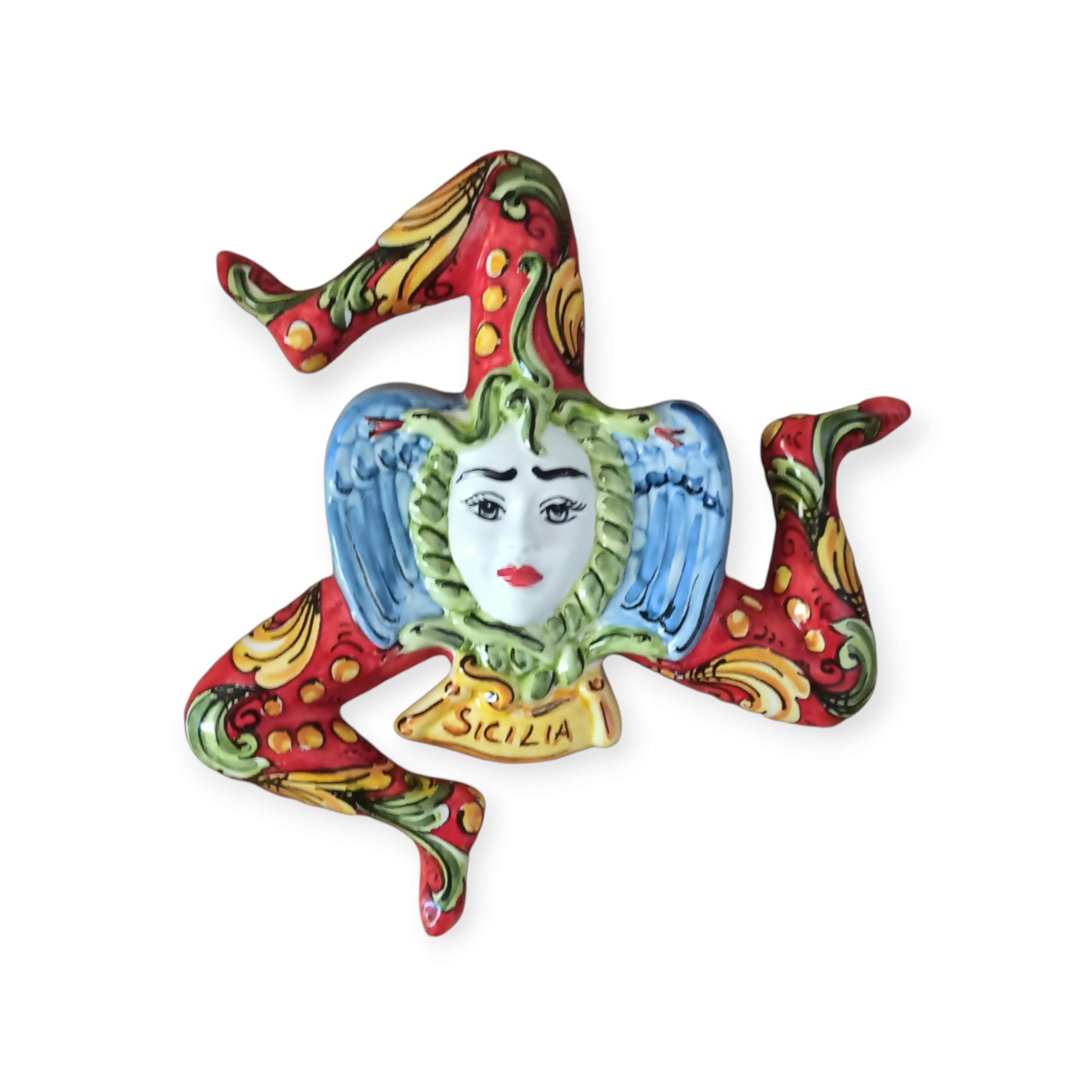Souvenir siciliani fatti a Caltagirone in ceramica