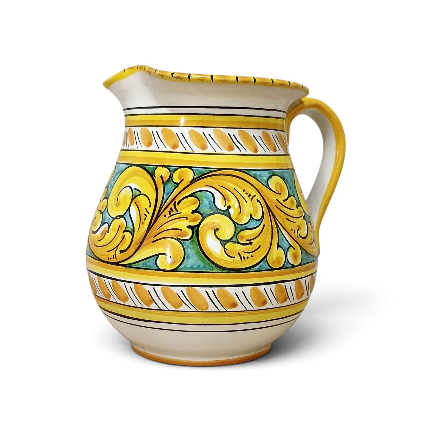 ceramic jug made in italy