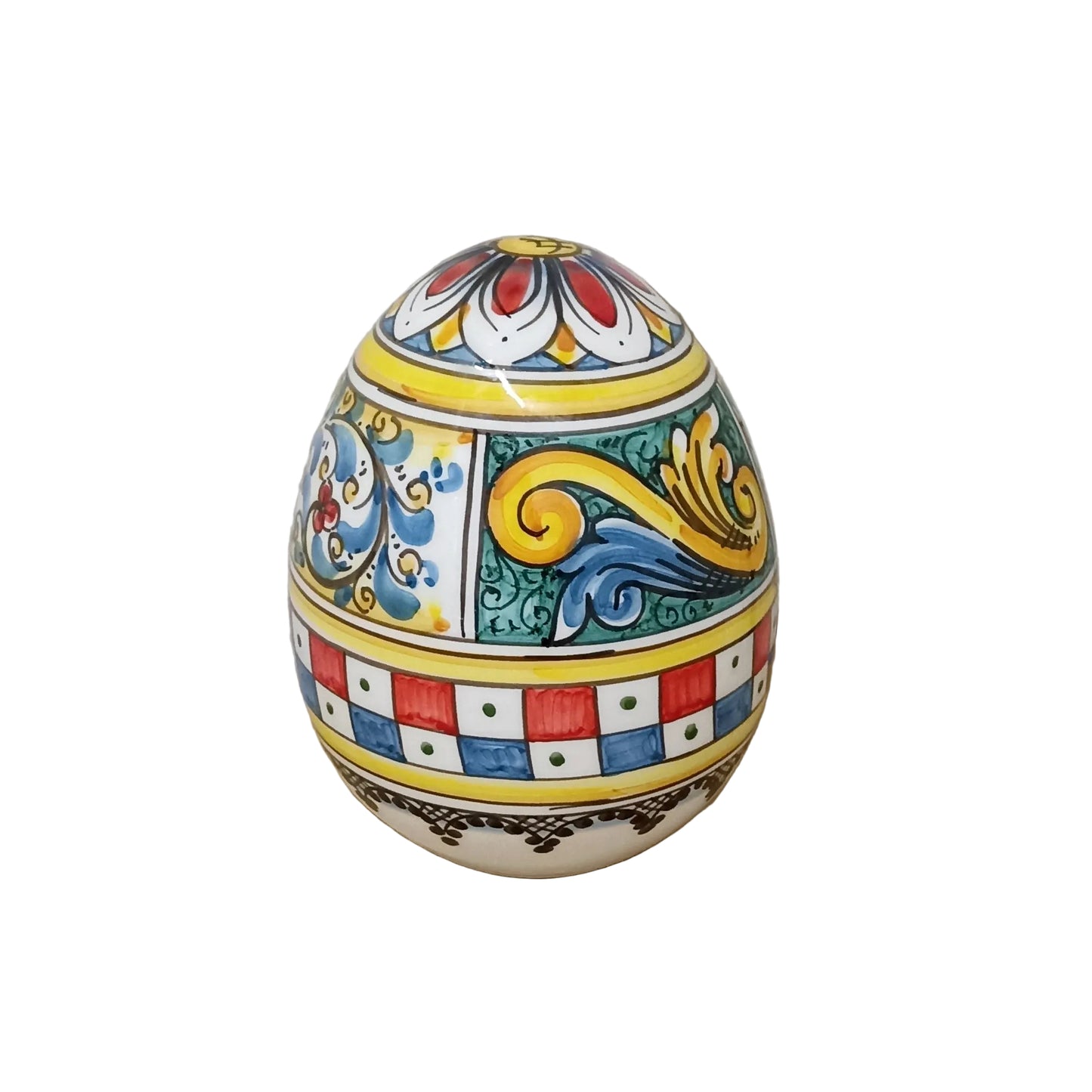 uovo in maiolica di caltagirone