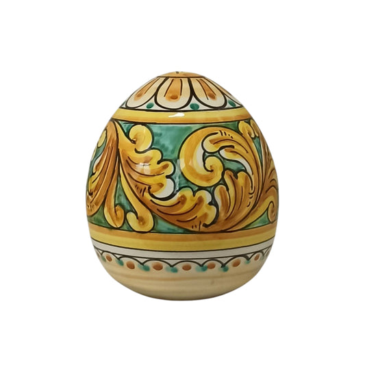 uovo in ceramica di santo stefano di camastra