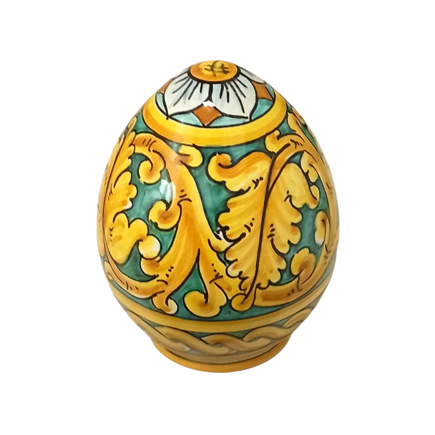 uova in ceramica siciliana fatta a mano per pasqua