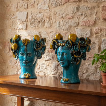 Teste di Moro ceramica moderna