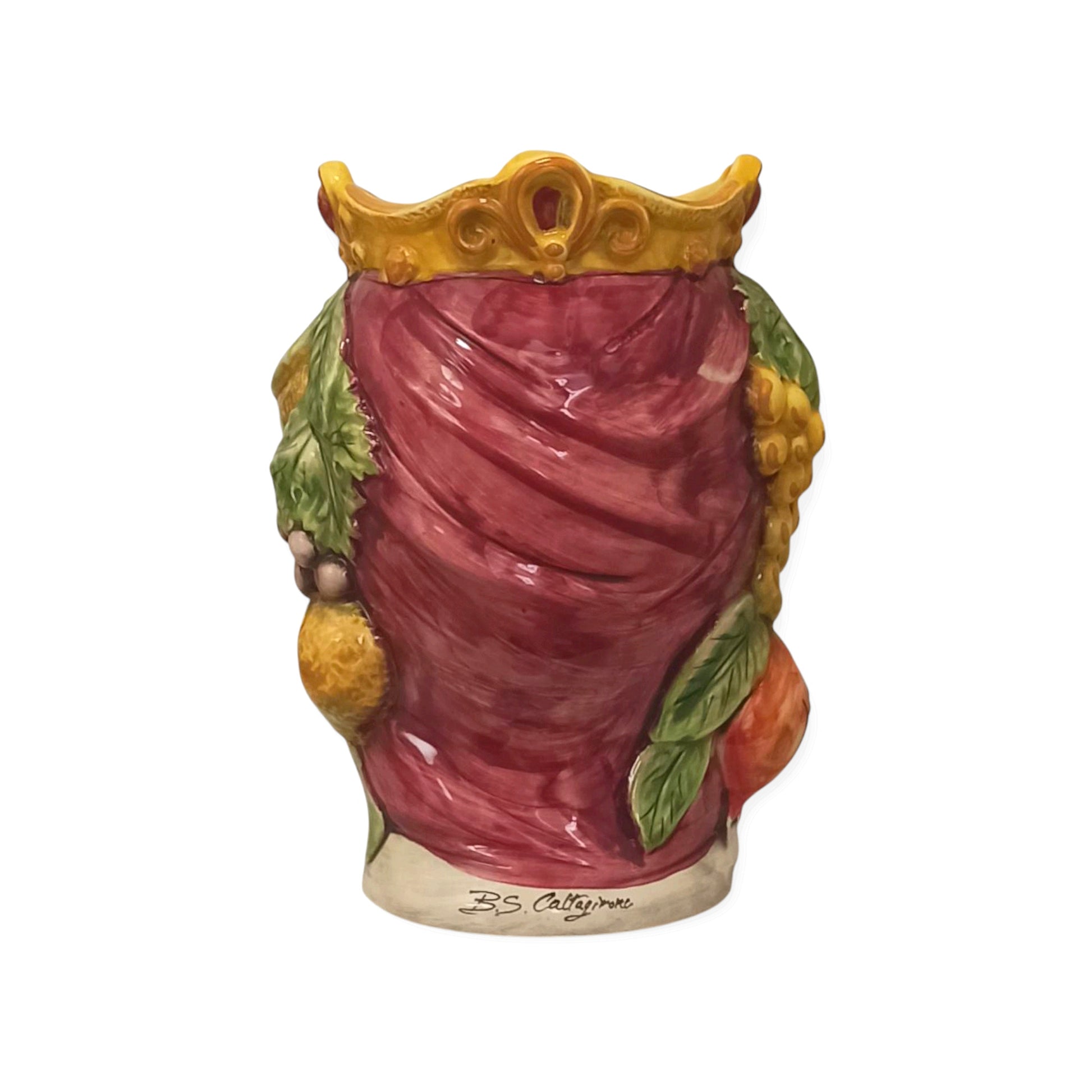 moro in ceramica siciliana di caltagirone