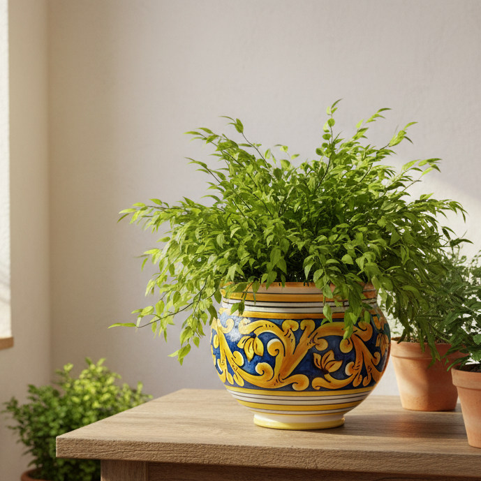 porta piante di caltagirone