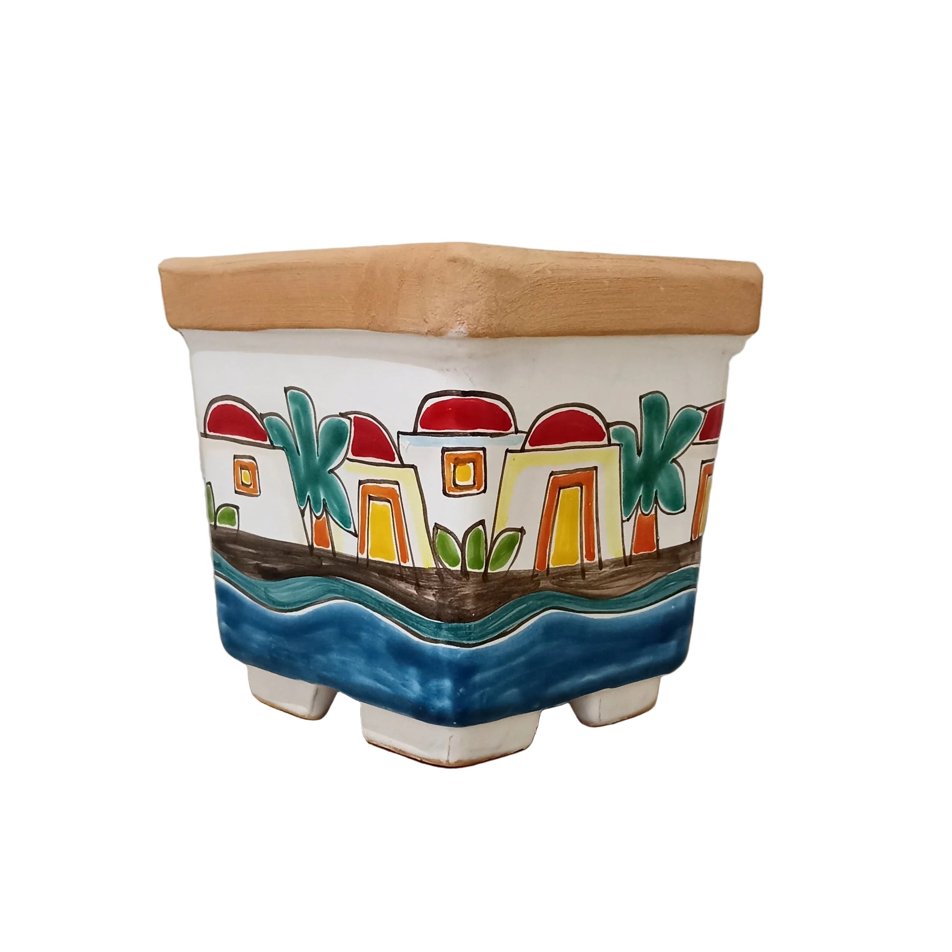 porta painte per balconi ceramica siciliana