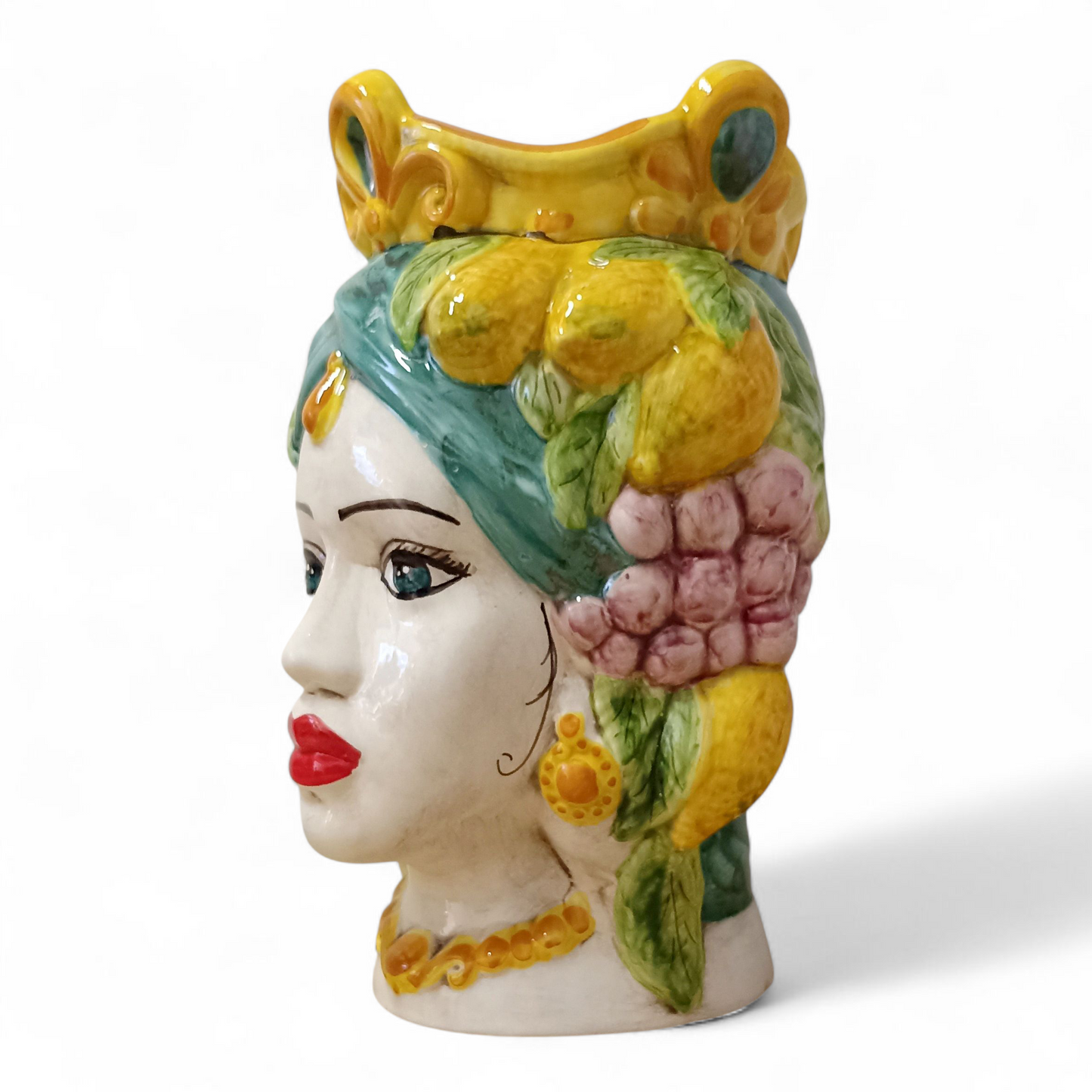 testa di moro maiolica