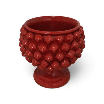 portavaso pigna rosso