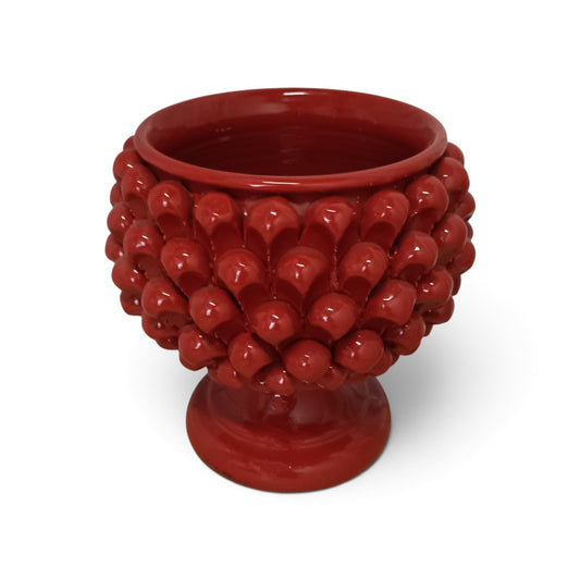 portavaso pigna rosso