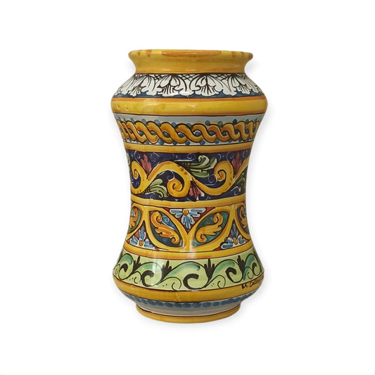 Vaso albarello ceramica di Caltagirone
