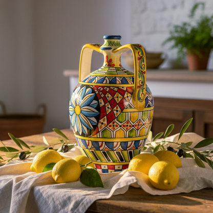 anfora quartara in ceramica