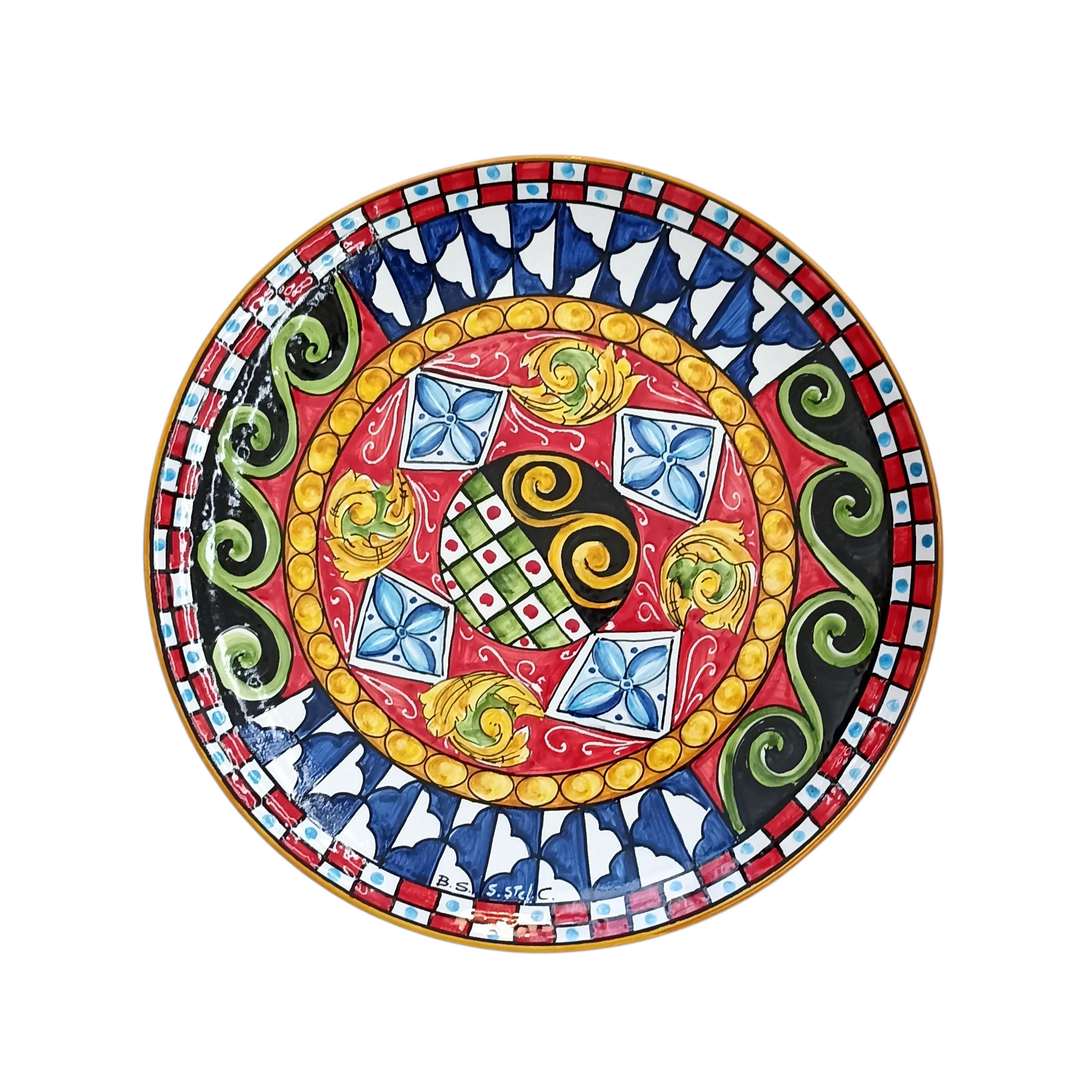 piatto decoro dolce e gabbana