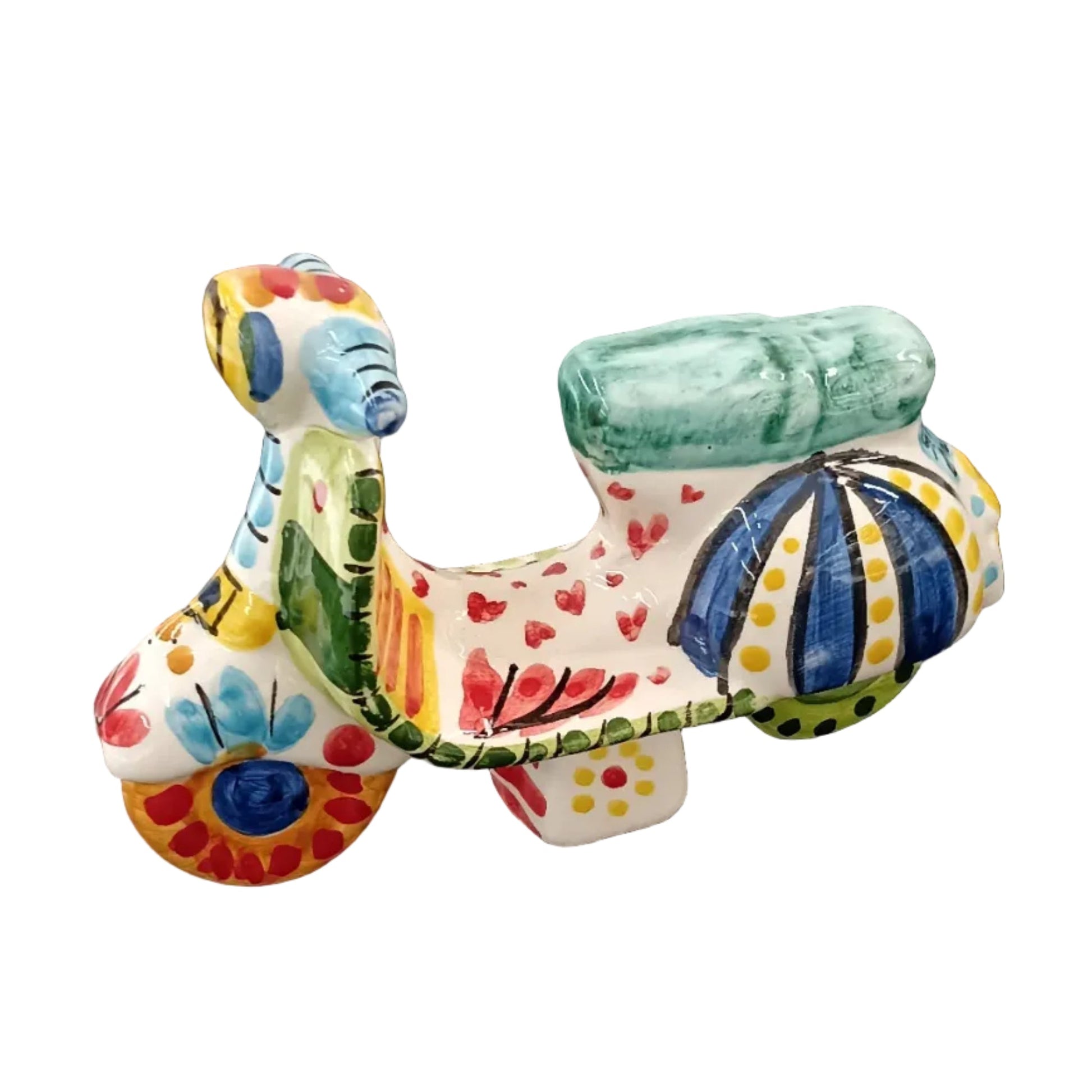 vespa piaggio in maiolica
