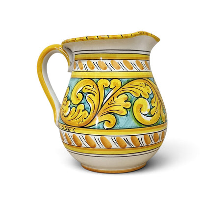 wine sicilian ceramic carafe